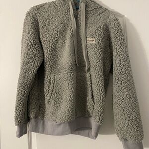 Simply Southern Gray Sherpa Jacket